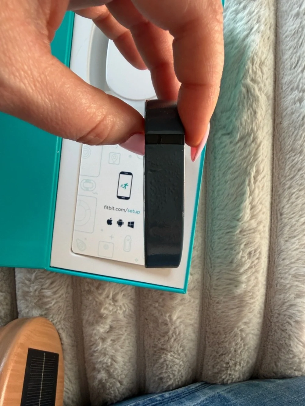 Fitbit Inspire Tracker Band with Navy Strap